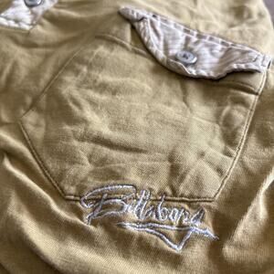 Crazy Vintage Y2k Billabong Embroidered Polo Shirt Large